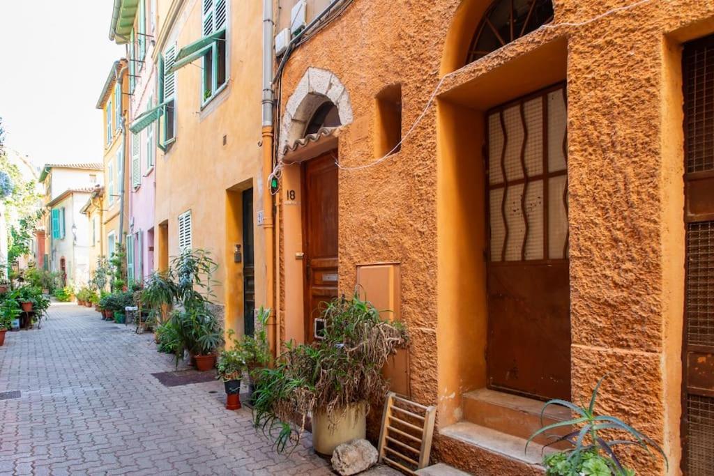 #40 Bright Sea View Suite For 6 2Mins Walk Port & Sea Villefranche-sur-Mer Zewnętrze zdjęcie