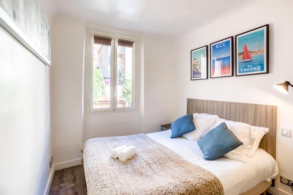 #40 Bright Sea View Suite For 6 2Mins Walk Port & Sea Villefranche-sur-Mer Zewnętrze zdjęcie