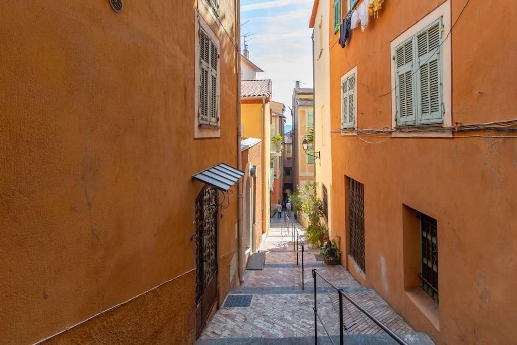 #40 Bright Sea View Suite For 6 2Mins Walk Port & Sea Villefranche-sur-Mer Zewnętrze zdjęcie